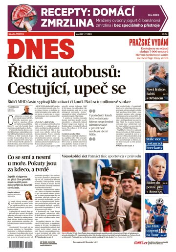 Obálka e-magazínu MF Dnes 1.7.2024
