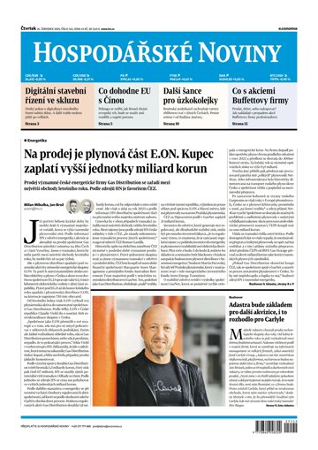 Obálka e-magazínu Hospodářské noviny 142 - 24.7.2025