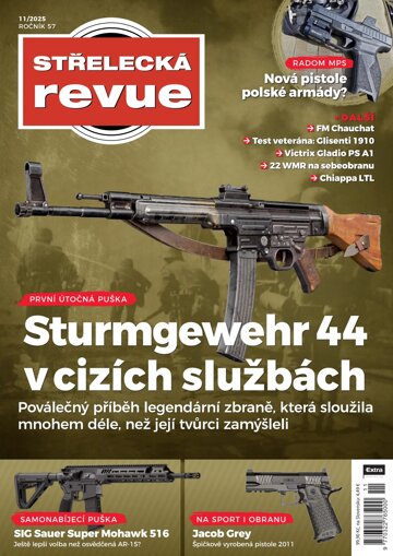 Obálka e-magazínu Střelecká revue 11/2025