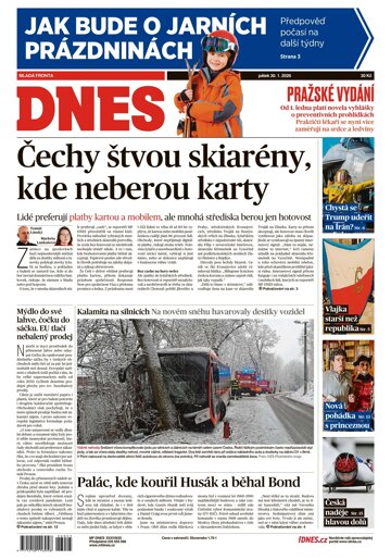 Obálka e-magazínu MF Dnes 30.1.2026