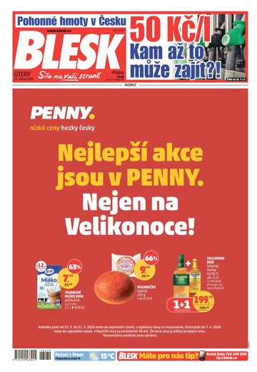Obálka e-magazínu Blesk 24.3.2026