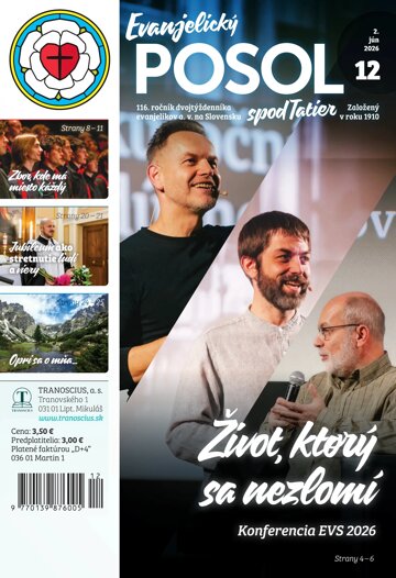 Obálka e-magazínu Evanjelický posol spod Tatier 12/2026