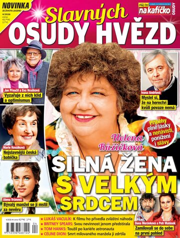 Obálka e-magazínu Osudy slavných hvězd 4/2026