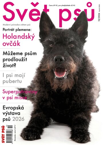 Obálka e-magazínu Svět psů 10/2026