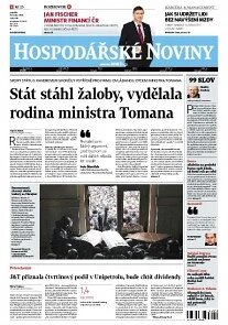 Obálka e-magazínu Hospodářské noviny 018 - 27.1.2014