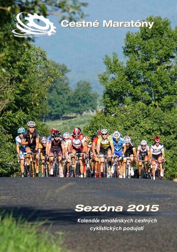 Obálka e-magazínu Cyklistika - Amatérske cestné maratóny - Kalendár 2015