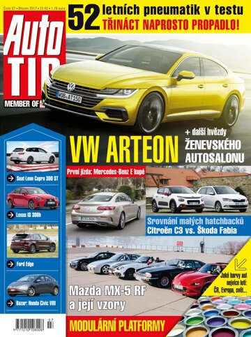 Obálka e-magazínu Auto TIP 20.3.2017