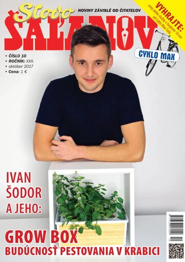 Obálka e-magazínu Slovo Šaľanov 10/2017