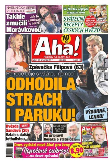 Obálka e-magazínu AHA! 12.12.2017