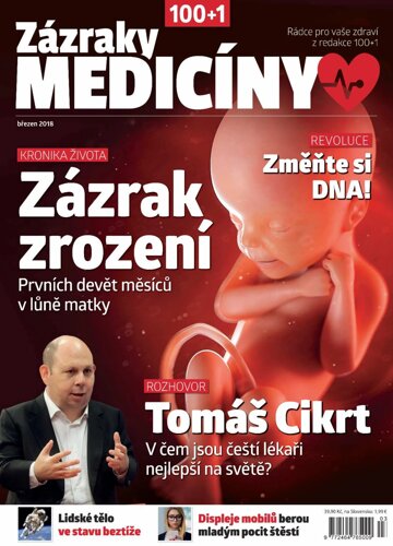 Obálka e-magazínu Zázraky medicíny 3/2018