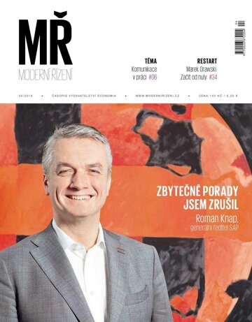 Obálka e-magazínu Moderní řízení 4/2018