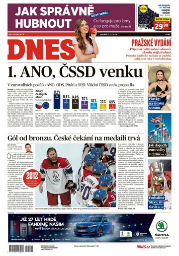 Obálka e-magazínu MF Dnes 27.5.2019