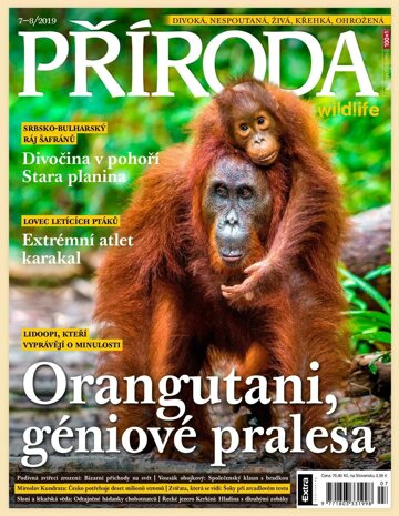 Obálka e-magazínu Příroda 7-8/2019