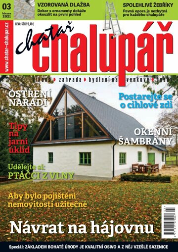 Obálka e-magazínu Chatař Chalupář 3/2021