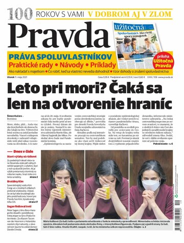 Obálka e-magazínu Pravda 11. 5. 2021