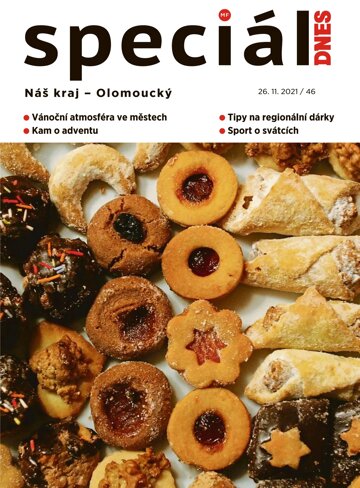 Obálka e-magazínu Magazín DNES SPECIÁL Olomoucký - 26.11.2021