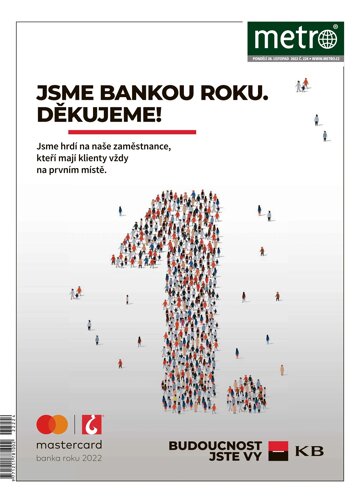 Obálka e-magazínu deník METRO 28.11.2022