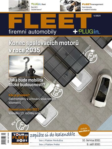 Obálka e-magazínu FLEET firemní automobily 1/2021