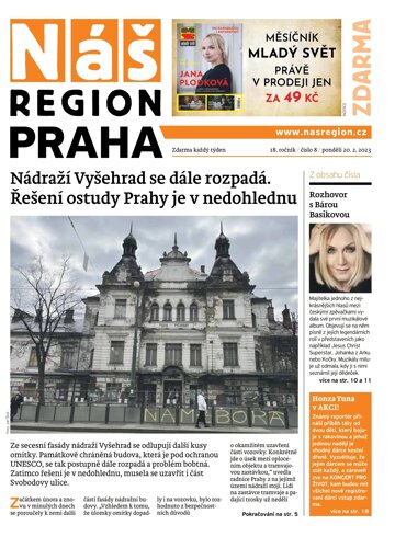 Obálka e-magazínu Náš Region - Praha 8/2023