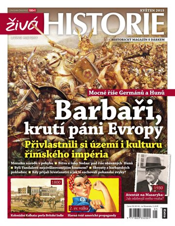Obálka e-magazínu Živá historie 5/2015