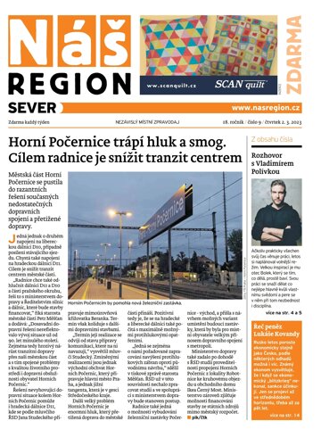 Obálka e-magazínu Náš Region - Sever 9/2023