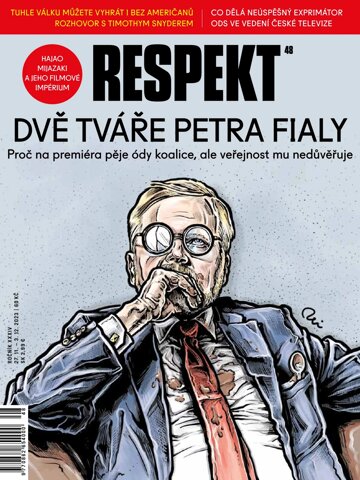 Obálka e-magazínu Respekt 48/2023