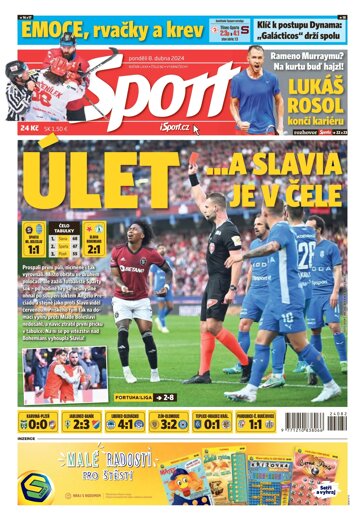 Obálka e-magazínu Sport 8.4.2024