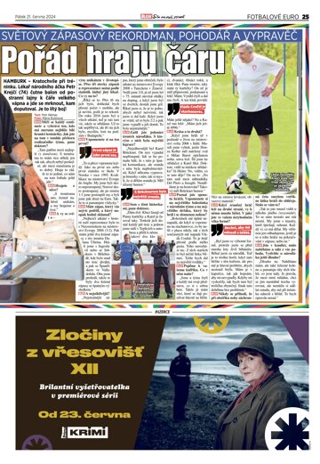 Obálka e-magazínu Blesk Tv magazín - 21.06.2024
