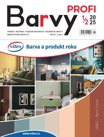 Obálka e-magazínu BARVY Profi 1-2/2025