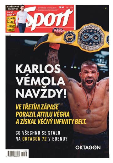 Obálka e-magazínu Sport 16.6.2025