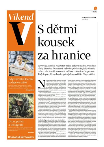 Obálka e-magazínu Hospodářské noviny - příloha Víkend 133 - 11.7.2025 Víkend