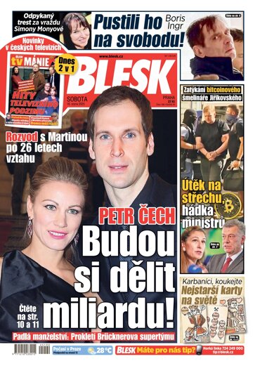 Obálka e-magazínu Blesk 16.8.2025