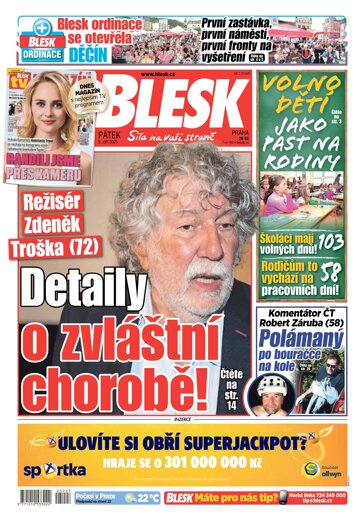 Obálka e-magazínu Blesk 5.9.2025