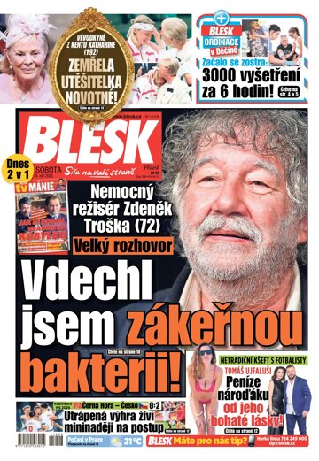 Obálka e-magazínu Blesk 6.9.2025