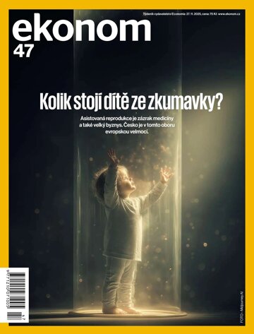 Obálka e-magazínu Ekonom 47 - 27.11.2025