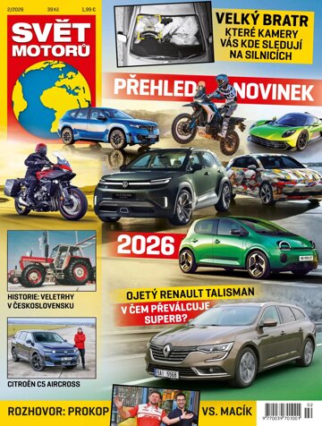 Obálka e-magazínu Svět motorů 2/2026
