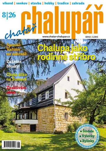 Obálka e-magazínu Chatař Chalupář 8/2026