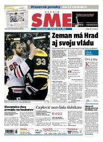 Obálka e-magazínu SME 26.6.2013