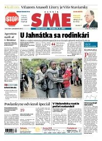 Obálka e-magazínu SME 25.9.2013