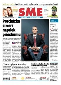Obálka e-magazínu SME 10.3.2014