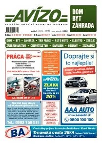 Obálka e-magazínu Avízo 39 (2.4.2014)