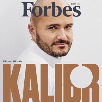Obálka audioknihy Forbes duben 2023
