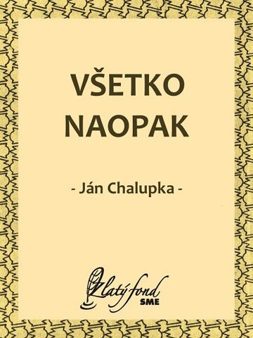 Obálka knihy Všetko naopak