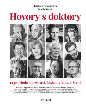 Obálka knihy Hovory s doktory - 12 pohledů na zdraví, lásku, víru… a život