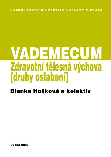 Obálka knihy VADEMECUM / Zdravotní tělesná výchova