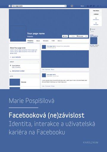 Obálka knihy Facebooková (ne)závislost