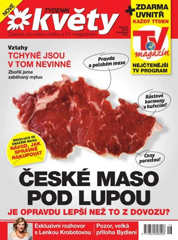 Obálka e-magazínu Týdeník Květy 16/2015