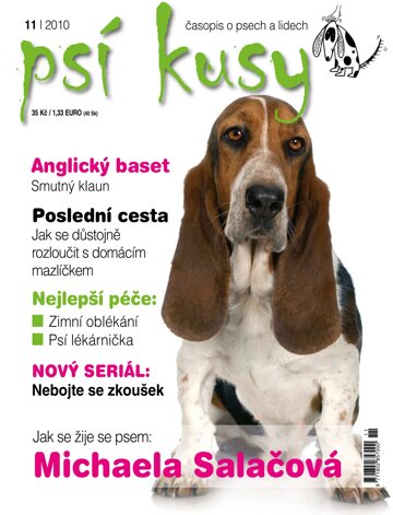 Obálka e-magazínu Psí kusy 11/2010