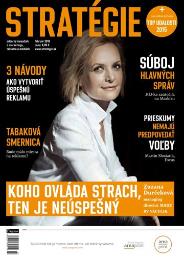 Obálka e-magazínu Stratégie 2/2016