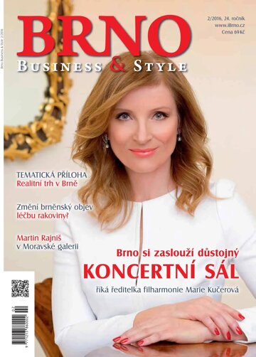 Obálka e-magazínu Brno Business & Style 2/2016